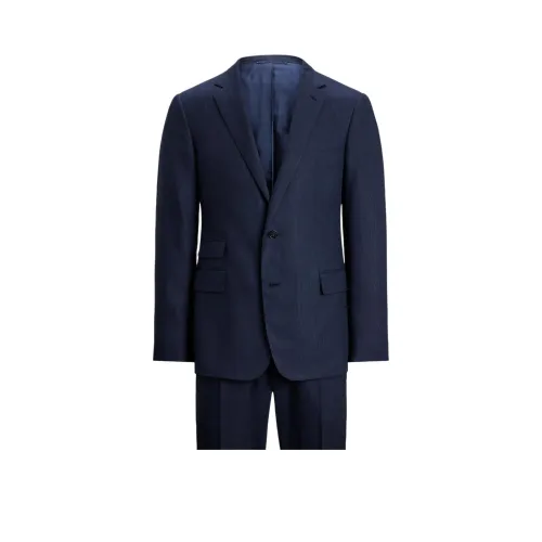 Ralph Lauren Purple Label SS25 Бизнес-костюм мужской синий