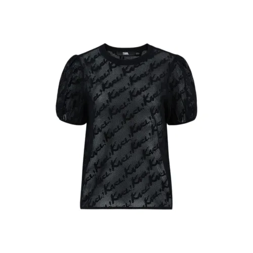 Karl Lagerfeld T-Shirt Женская Черная