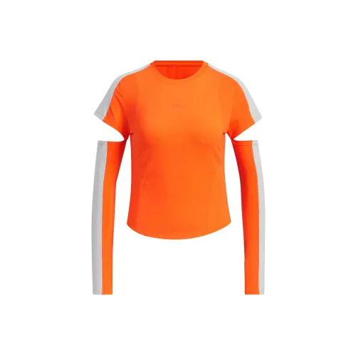 Adidas T-Shirt Женская Half Impact Orange