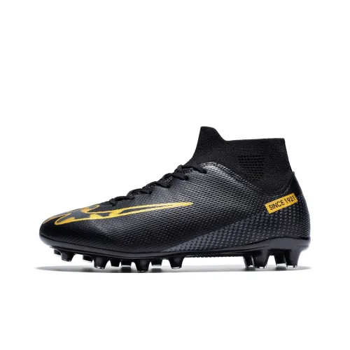 Binary FG Твердый грунт устойчивый к истиранию легкий нижняя часть устойчивая к скольжению футбольные бутсы унисекс черный