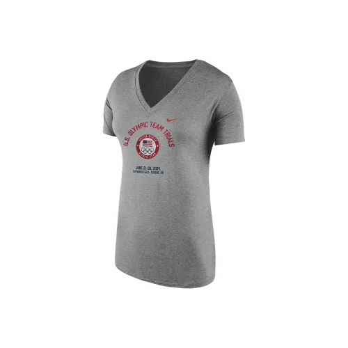 nike T-Shirt Женская Морской Синий