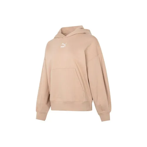 PUMA Хаки Женские Свитшоты