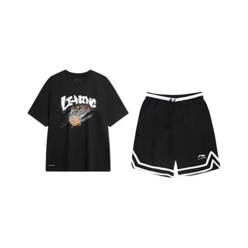 LINING Cool Tea T Повседневная Спортивная Одежда Унисекс