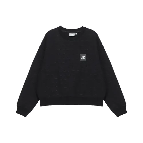 New Balance Черные Женские Свитшоты