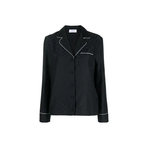 Off Белый черный Женские Рубашки