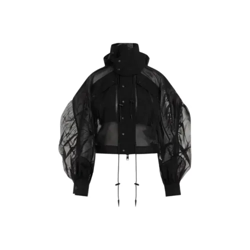 Mugler Куртки и Пальто Женские Черные