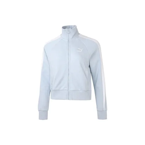 PUMA Светло-синие Женские Куртки
