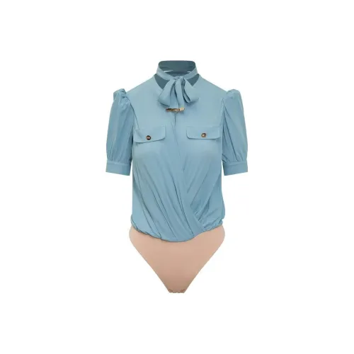 Elisabetta Franchi Синий Женское боди