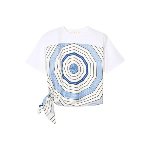 Sandro T Рубашка Женская Небесно-Синий