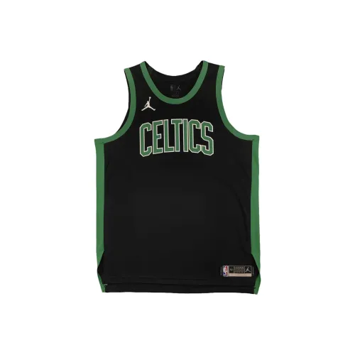 Jordan X NBA Boston Celtics Баскетбольная Джерси Мужская Черная