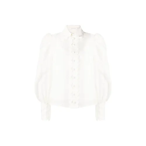 Zimmermann Белые Женские Рубашки