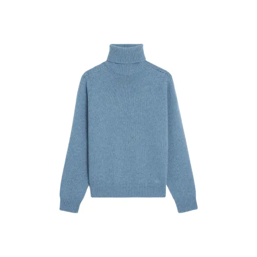 CELINE Кашемир Свитер Женский Синий