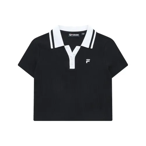 FILA FUSION Темно-черные Женские Поло
