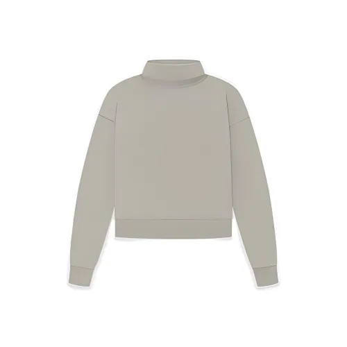 Fear of God Essentials SS23 Тюленевый серый Женские свитшоты