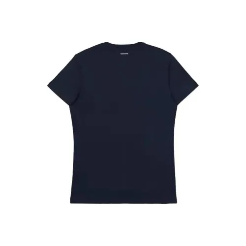 Цвет айсберга T Рубашка Женская Морской синий