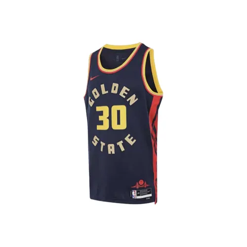 Nike Баскетбольная Джерси Мужская Темно-синяя