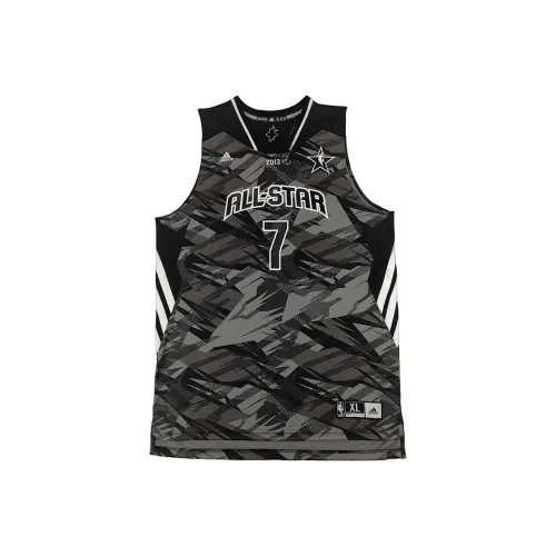 Adidas Баскетбольная Джерси Унисекс Темно-Серый