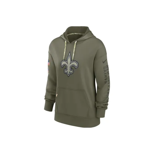 NIKE Армейский зеленый Женские Свитшоты