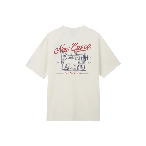 New Era Экрю Унисекс Футболка