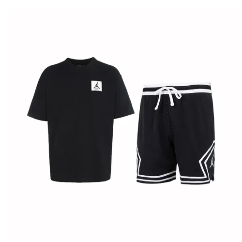 Jordan Повседневная Спортивная Одежда Мужская Черная