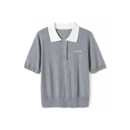 SNOWFORTE Поло Женское Серое