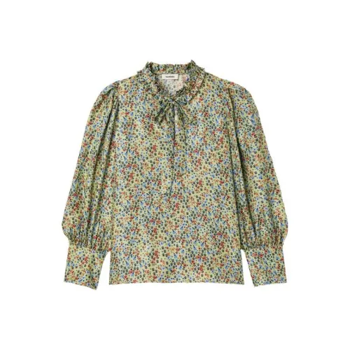 SANDRO Зеленые Женские Рубашки