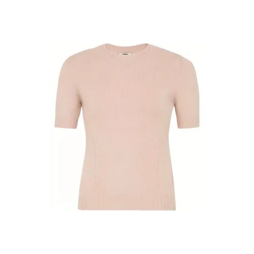 FENDI Кашемир Свитер Женский Розовый