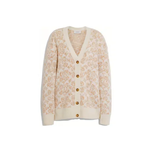 COACH FW22 Трикотаж Женский Многоцветный