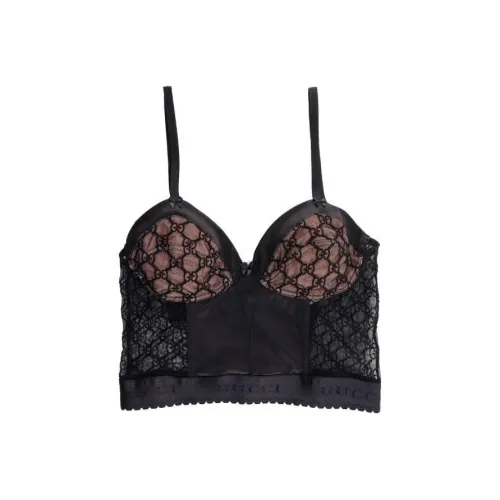 GUCCI SS23 Топ на бретелях Женский Черный