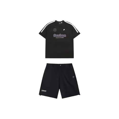 FILA FUSION Повседневная спортивная одежда Унисекс Глубокий черный