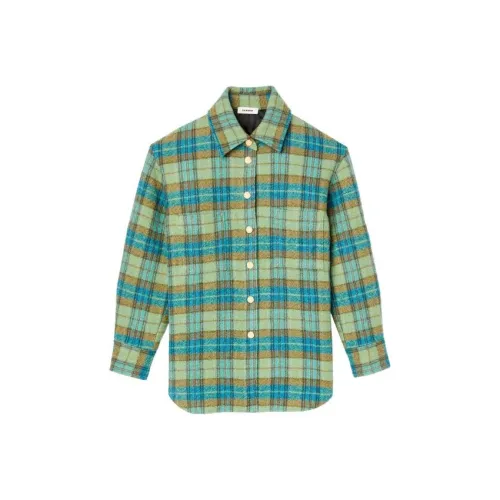 SANDRO Зеленые Женские Рубашки