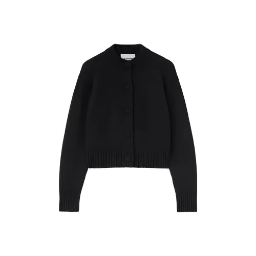 JIL SANDER Черный Женские Кашемировые Свитеры