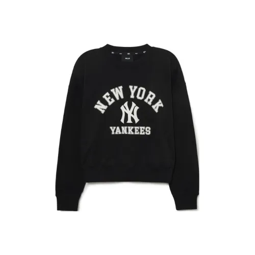 MLB Base Logo New York Yankees Свитшот Женский Черный