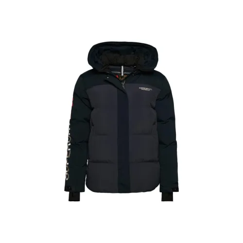 SUPERDRY Куртки Пальто Женские Морской Синий