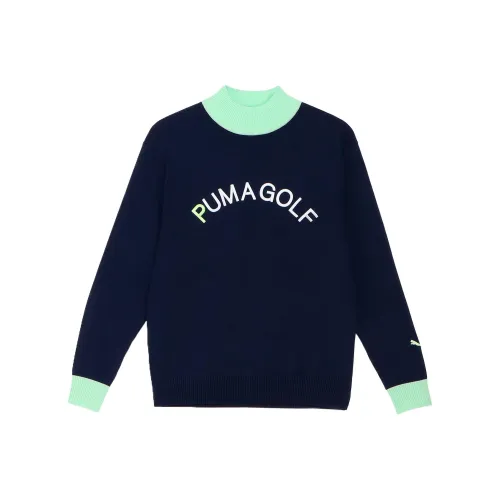 PUMA Темно-синий Мужская Гольф Одежда