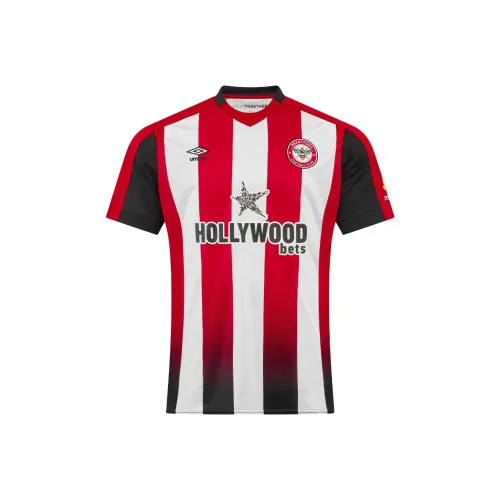 Umbro Футбол Джерси Мужской Красный Белый