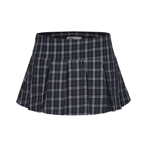 AIRWAY Темно-синий Унисекс Повседневные короткие юбки