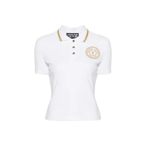 VERSACE JEANS COUTURE Белое Женское Поло