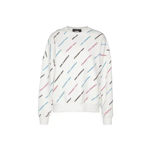 Свитшот Karl Lagerfeld Женский Белый