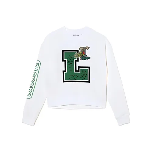 LACOSTE Collaboration Свитшот Женский Белый