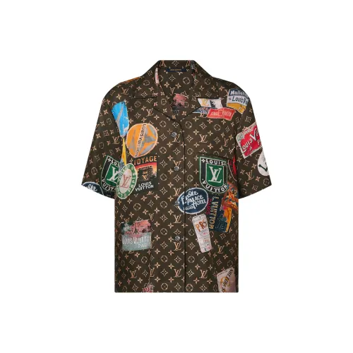 LOUIS VUITTON SS24 Рубашка Женская Коричневая