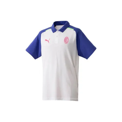 PUMA x AC MILAN LIANMINGKUAN Футбол Джерси Мужской Белый Синий