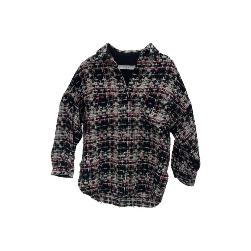 IRO Куртки Пальто Женские Многоцветный Клетчатый