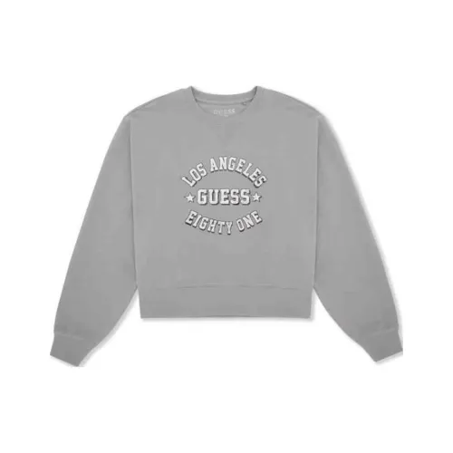 GUESS Голубо-серый Женские Свитшоты
