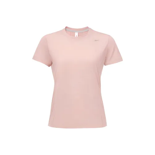 Reebok Светло-розовые Женские T-рубашки