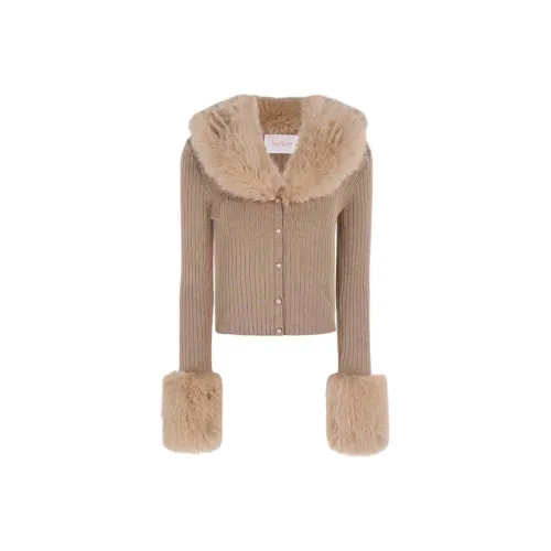 Selkie Коллекция FW24 Трикотаж Женский Латте Коричневый