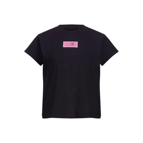 MM6 MAISON MARGIELA SS24 T Рубашка Женская Черная