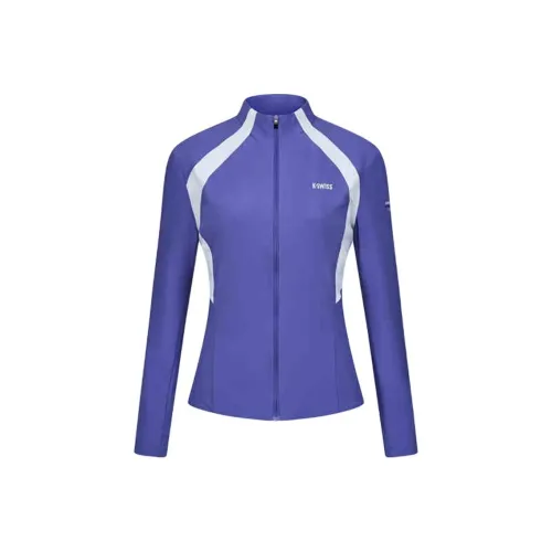 KSWISS Куртка Женская Индиго Фиолетовая