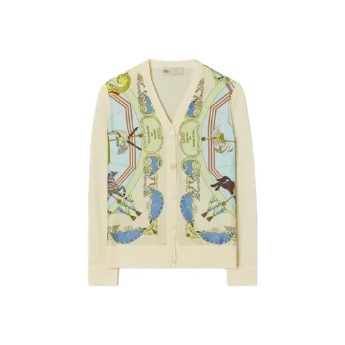 Tory Burch Экрю Женская Трикотажная