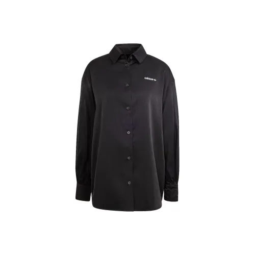 Adidas Originals 3 Stripes Рубашка Женская Черная